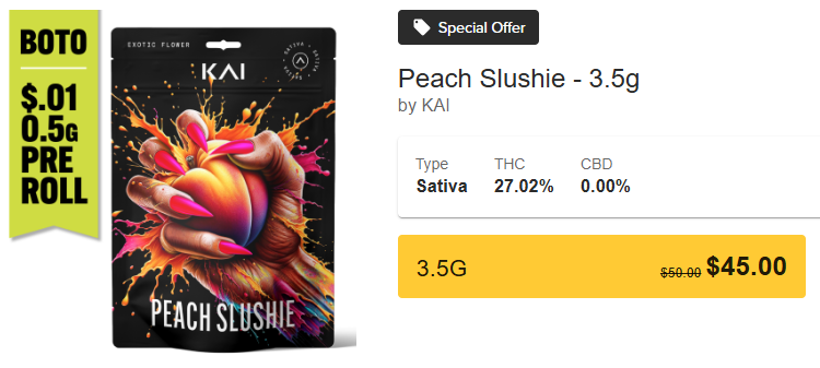 Peach Slushie